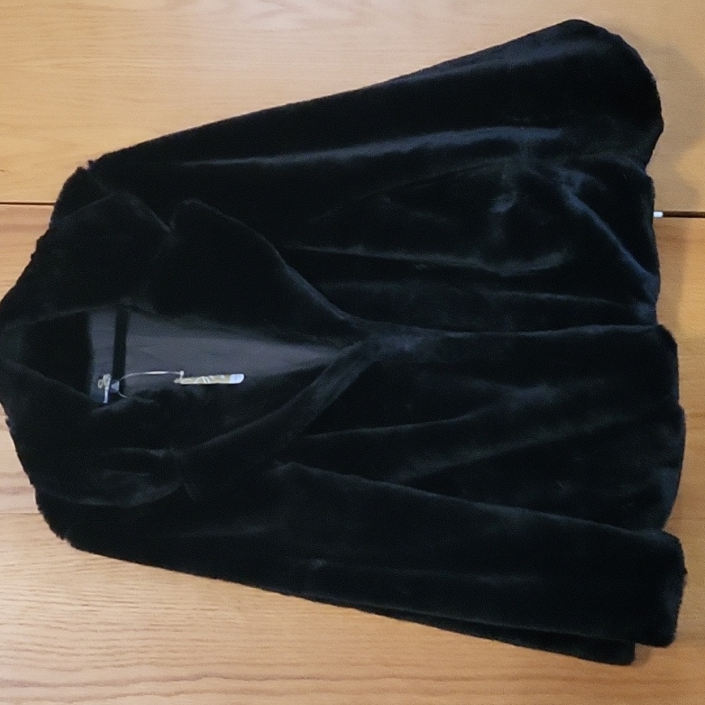 Faux fur jacket